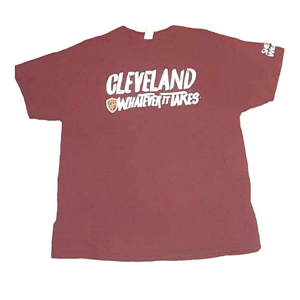 Cleveland Cavaliers "Whatever It Takes" Promo Tee Size XL